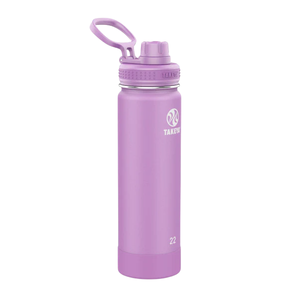Takeya Stainless Steel Water Bottle with Spout Lid - 22 oz
