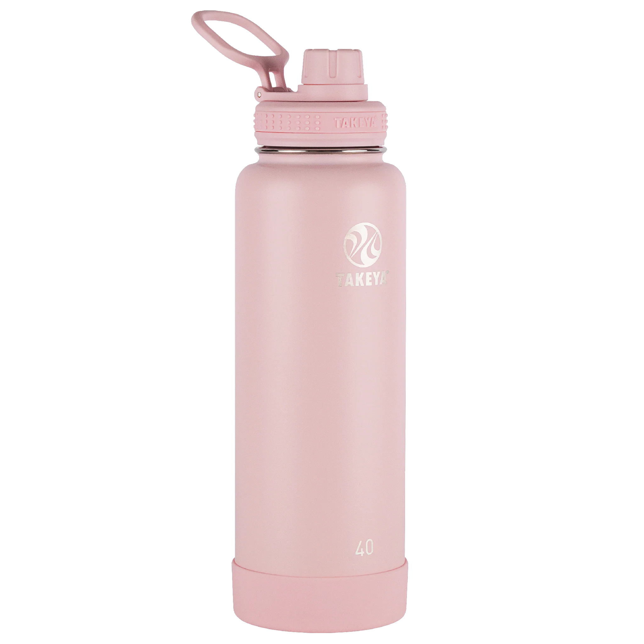 Takeya Stainless Steel Water Bottle with Spout Lid - 40 oz