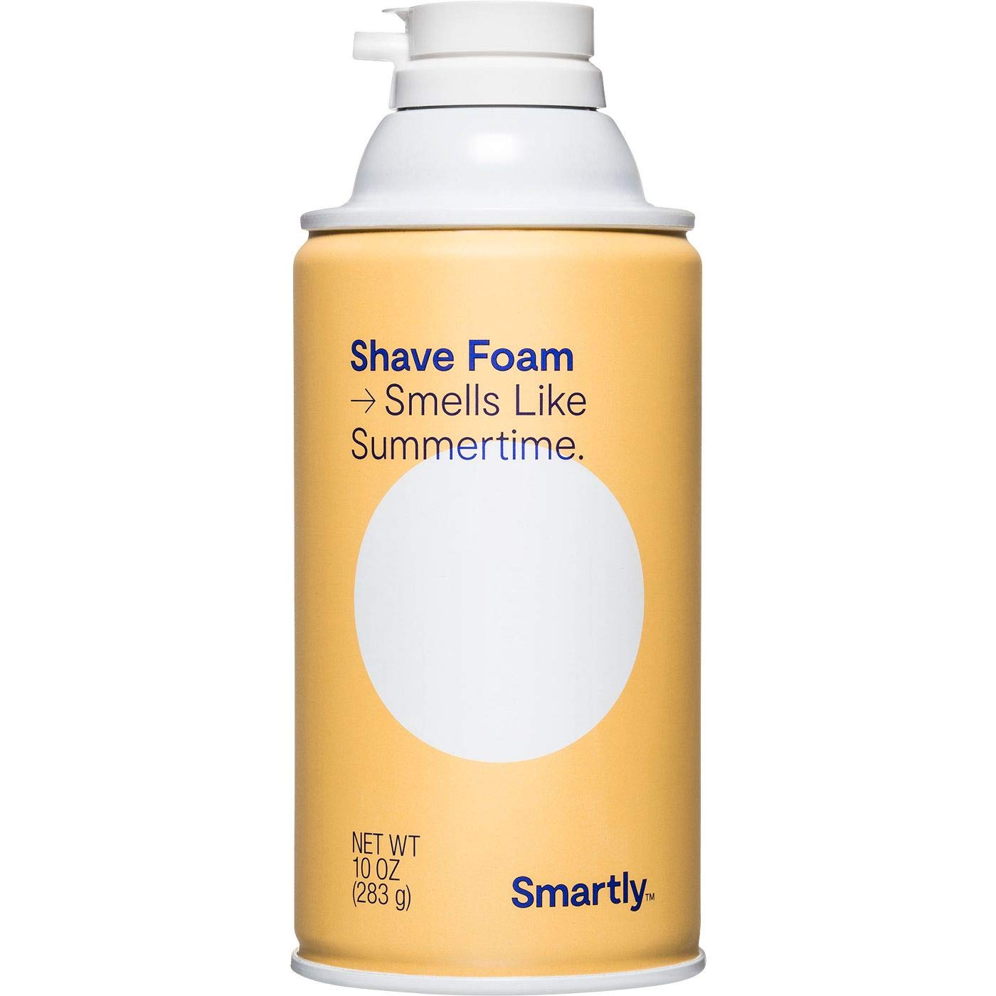 Smartly Summertime Scented Shave Foam by Target - Non-toxic Shaving product rated STOP by Million Marker, free from BPA, phthalates, and parabens