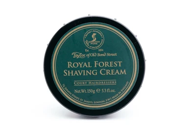 Royal Forest Shaving Cream by Taylor of Old Bond Street - Non-toxic, STOP rated product free from harmful chemicals