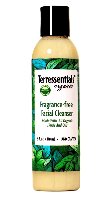 Fragrance-Free Facial Cleanser by Terressentials Organic - Non-toxic, SLOW rated product free from harmful chemicals