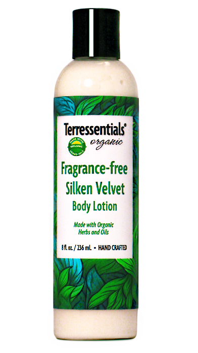 Fragrance-Free Silken Velvet Body Lotion by Terressentials Organic - Non-toxic, SLOW rated product free from harmful chemicals
