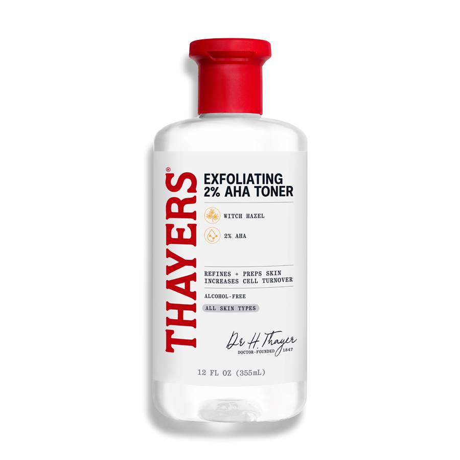 Exfoliating 2% AHA Toner by THAYERS - Non-toxic, STOP rated product free from harmful chemicals