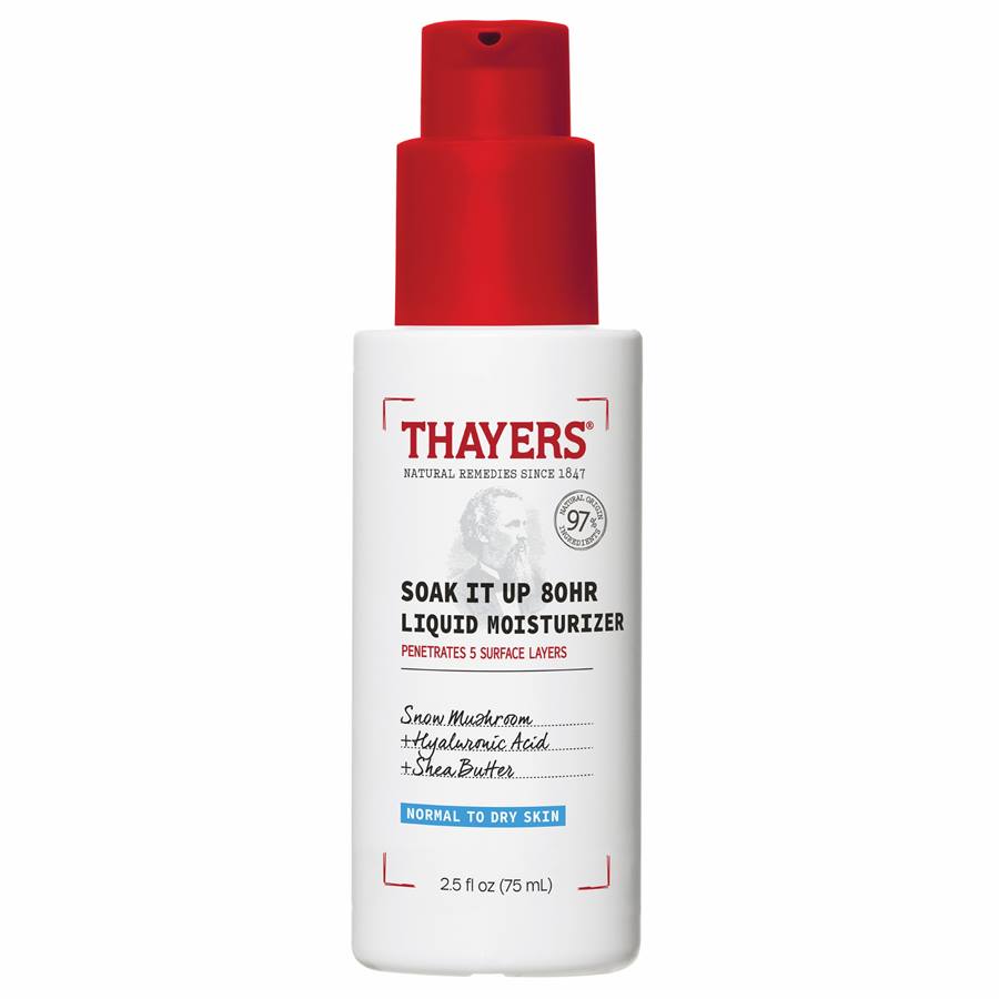 Soak it Up 80HR Liquid Moisturizer by THAYERS - Non-toxic, STOP rated product free from harmful chemicals