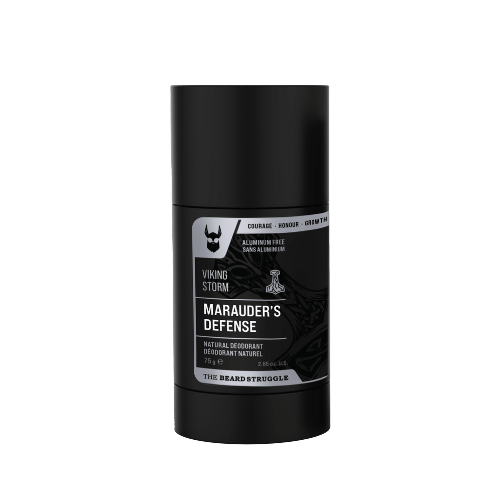 Marauders Defense Deodorant – Viking Storm by THE BEARD STRUGGLE - Non-toxic, STOP rated product free from harmful chemicals