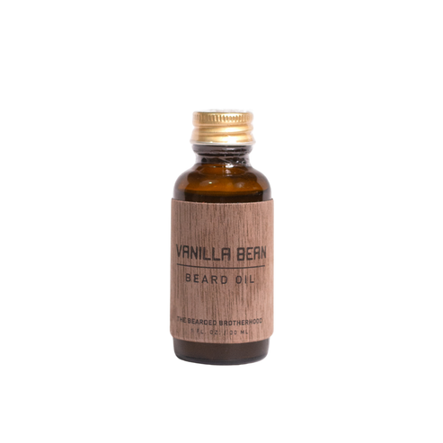 Beard Oil - Vanilla Bean by THE BEARDED BROTHERHOOD - Non-toxic, STOP rated product free from harmful chemicals