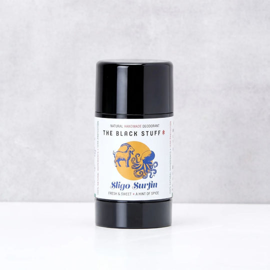 Natural Handmade Deodorant - Sligo Surfin' by THE BLACK STUFF - Non-toxic, SLOW rated product free from harmful chemicals