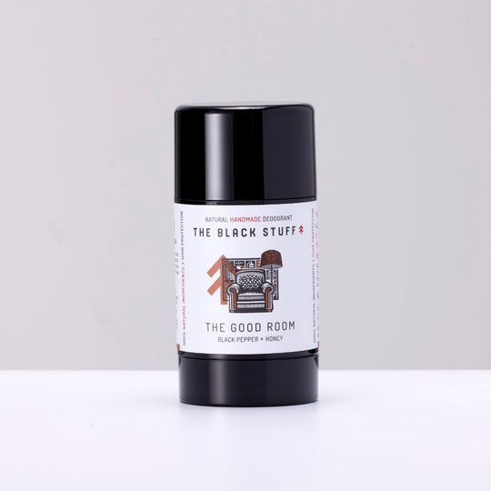 Natural Handmade Deodorant - The Good Room by THE BLACK STUFF - Non-toxic, SLOW rated product free from harmful chemicals