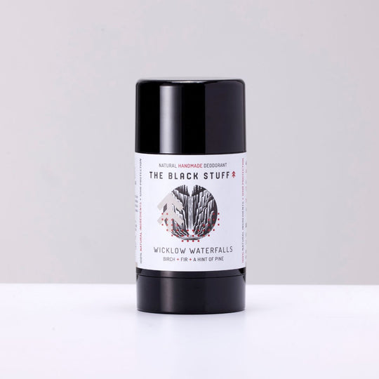 Natural Handmade Deodorant - Wicklow Waterfalls by THE BLACK STUFF - Non-toxic, SLOW rated product free from harmful chemicals