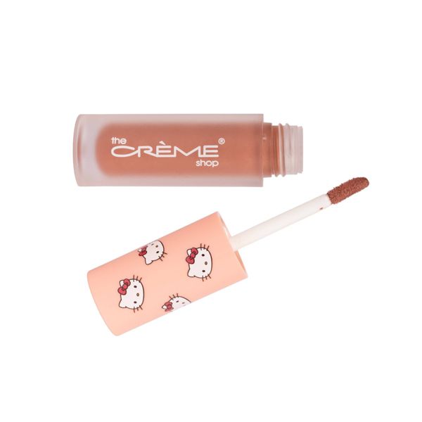 Hello Kitty Moisturizing Lip Oil - Peach by the CRÈME shop - Non-toxic, STOP rated product free from harmful chemicals
