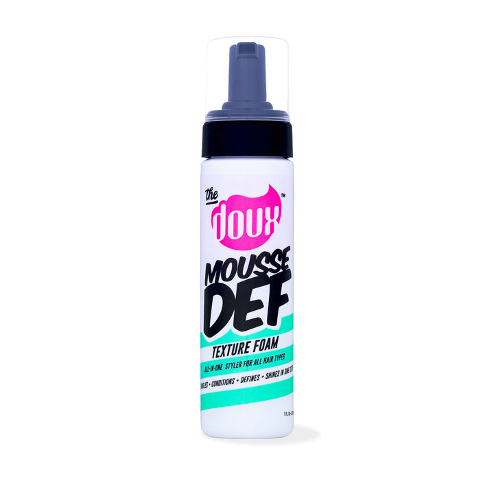 Mousse Def Texture Foam by The doux - Non-toxic Hair Styling + Treatment product rated STOP by Million Marker, free from BPA, phthalates, and parabens