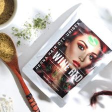 The Henna Guys Wine Red Henna Hair Dye