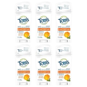 Aluminum Free Deodorant – Soothing Calendula by THE ORIGINAL Tom's OF MAINE - Non-toxic Deodorants product rated SLOW by Million Marker, free from BPA, phthalates, and parabens