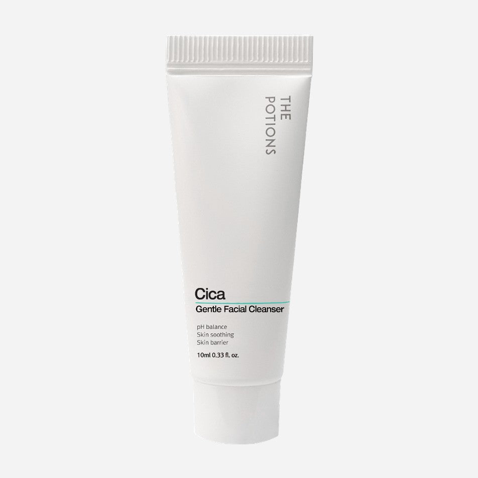 Cica Gentle Facial Cleanser by THE POTIONS - Non-toxic Facial Care product rated STOP by Million Marker, free from BPA, phthalates, and parabens