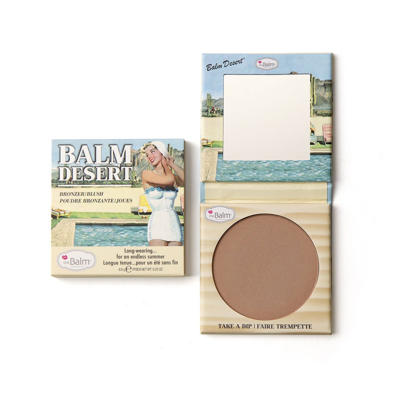 Balm Desert Bronzer/Blush - Natural Glow by theBALM - Non-toxic, SLOW rated product free from harmful chemicals