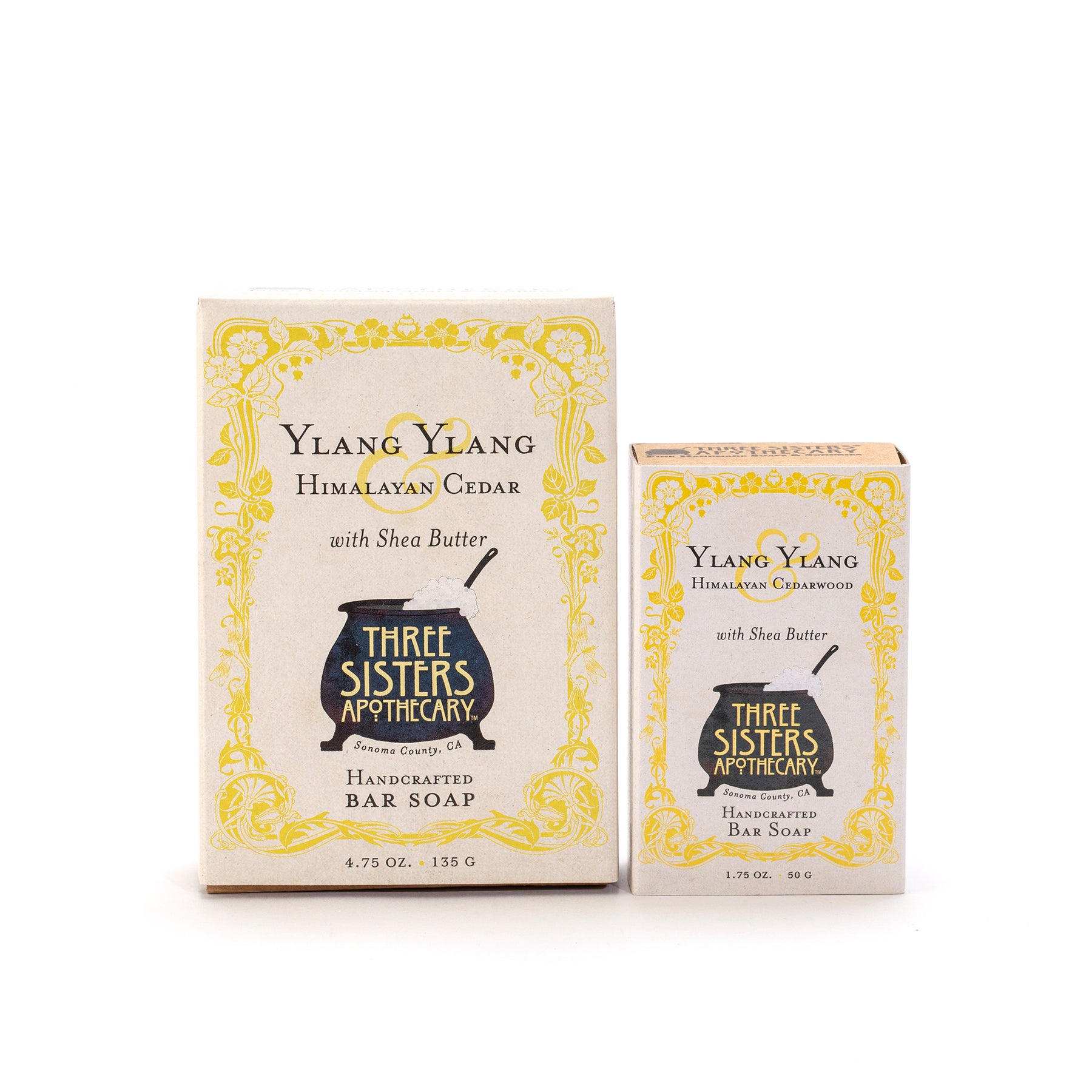 Ylang Ylang & Cedar Bar Soap by THREE SISTERS APOTHECARY - Non-toxic Soaps + Body Washes product rated SLOW by Million Marker, free from BPA, phthalates, and parabens