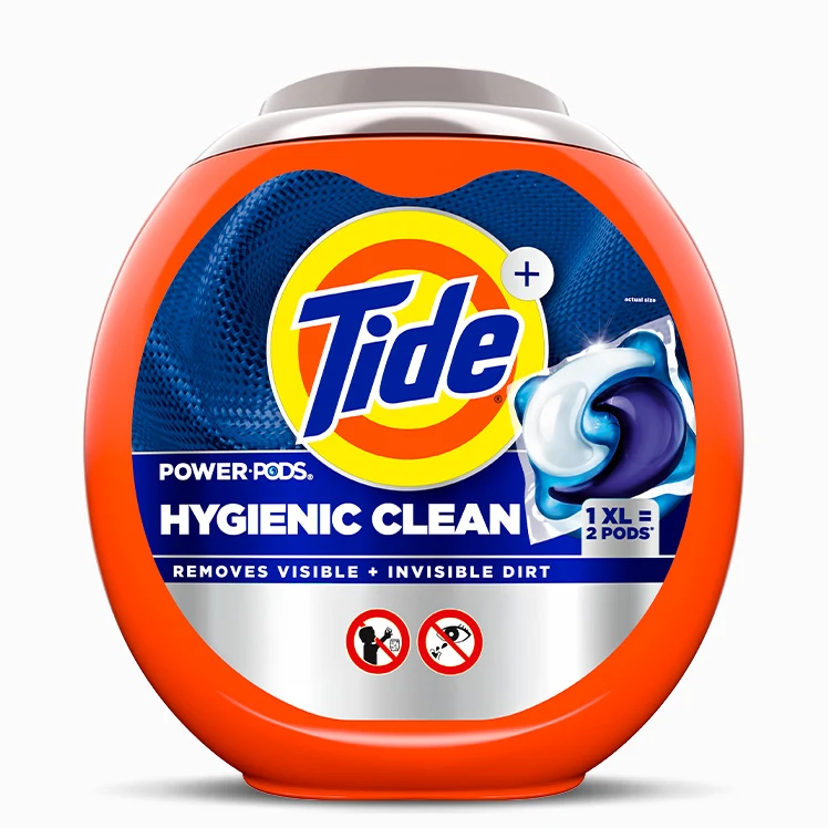 Hygienic Clean Heavy Duty Power Pods – Free And Clear by Tide - Non-toxic, STOP rated product free from harmful chemicals