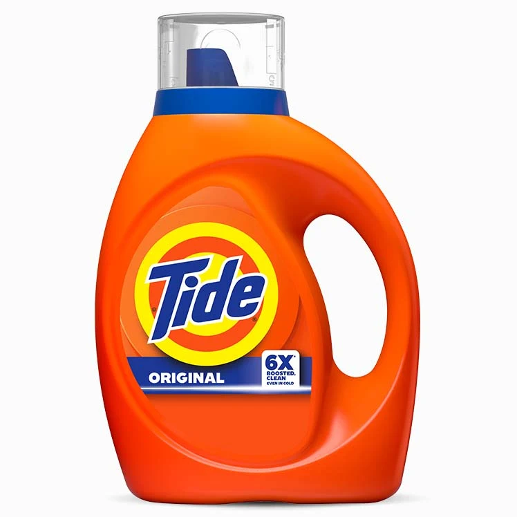 Liquid Laundry Detergent - Original by Tide - Non-toxic Laundry product rated STOP by Million Marker, free from BPA, phthalates, and parabens