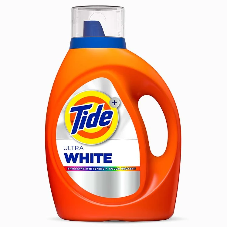 Plus Ultra White Liquid Laundry Detergent by Tide - Non-toxic Laundry product rated STOP by Million Marker, free from BPA, phthalates, and parabens
