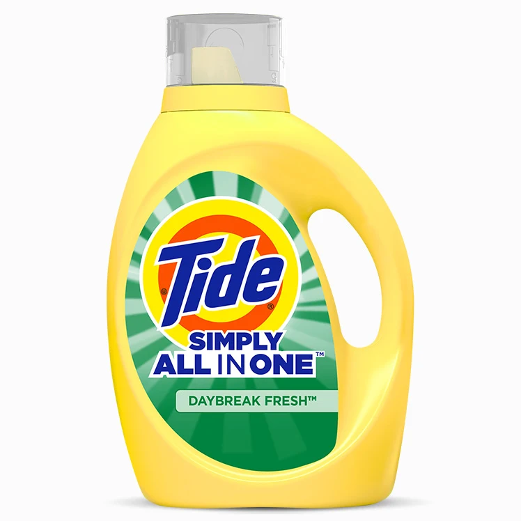 Simply All-In-One Liquid Laundry Detergent – Daybreak Fresh by Tide - Non-toxic Laundry product rated STOP by Million Marker, free from BPA, phthalates, and parabens