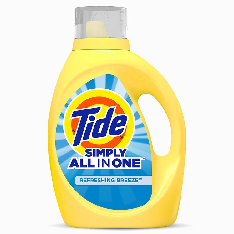 Simply All In One Liquid Laundry Detergent – Refreshing Breeze by Tide - Non-toxic, STOP rated product free from harmful chemicals