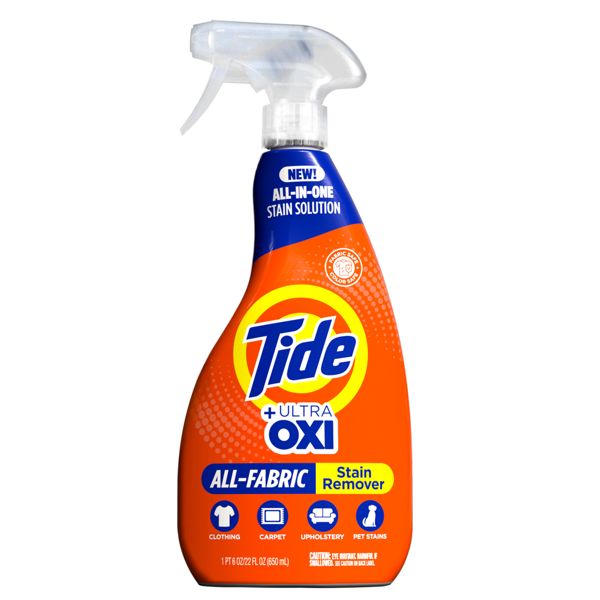 ﹢Ultra Oxi All-Fabric Stain Remover by Tide - Non-toxic Laundry product rated STOP by Million Marker, free from BPA, phthalates, and parabens