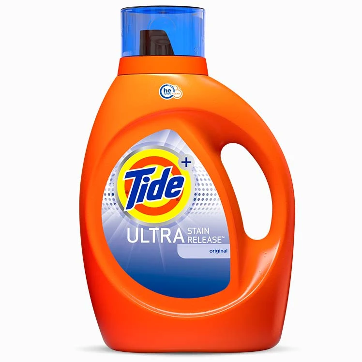 ﹢Ultra Stain Release Laundry Detergent – Original by Tide - Non-toxic Laundry product rated STOP by Million Marker, free from BPA, phthalates, and parabens
