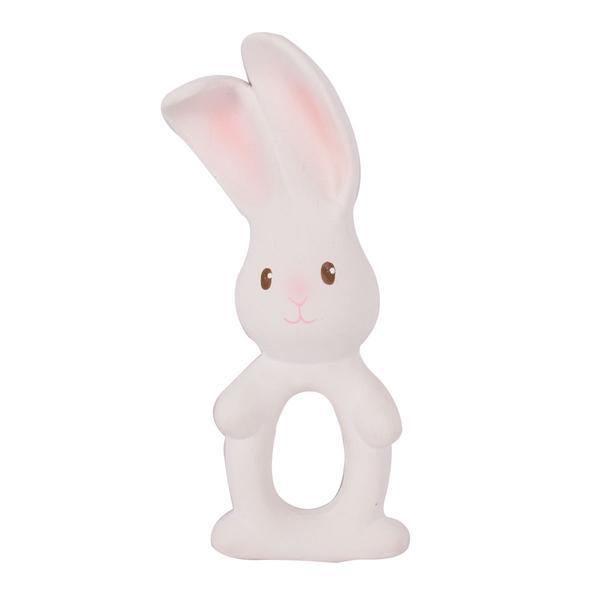 Havah the Bunny Organic Natural Rubber Teether by TiKiRi - Non-toxic, GO rated product free from harmful chemicals