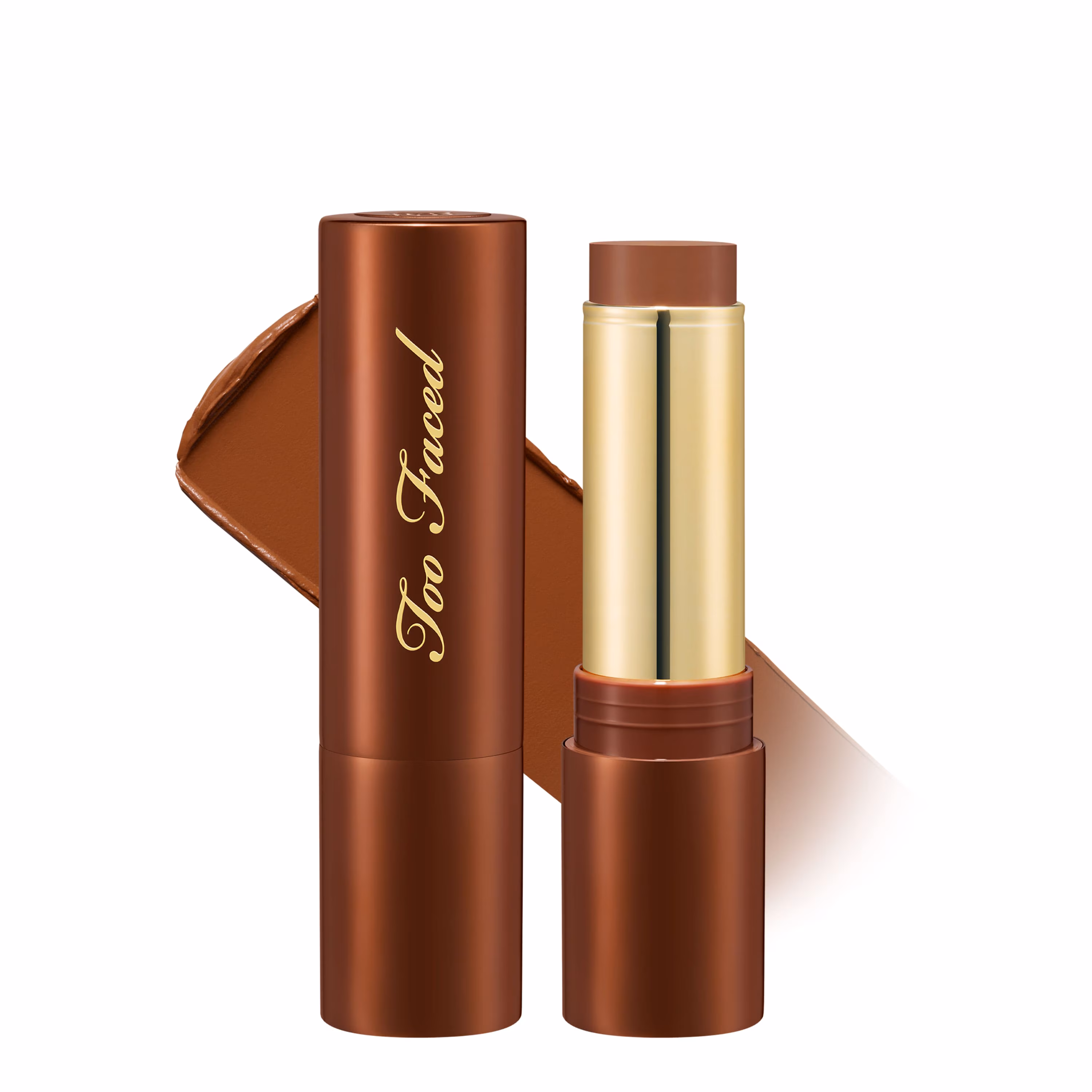 Chocolate Soleil Melting Bronzing & Sculpting Stick - Chocolate Mousse by Too Faced - Non-toxic, STOP rated product free from harmful chemicals