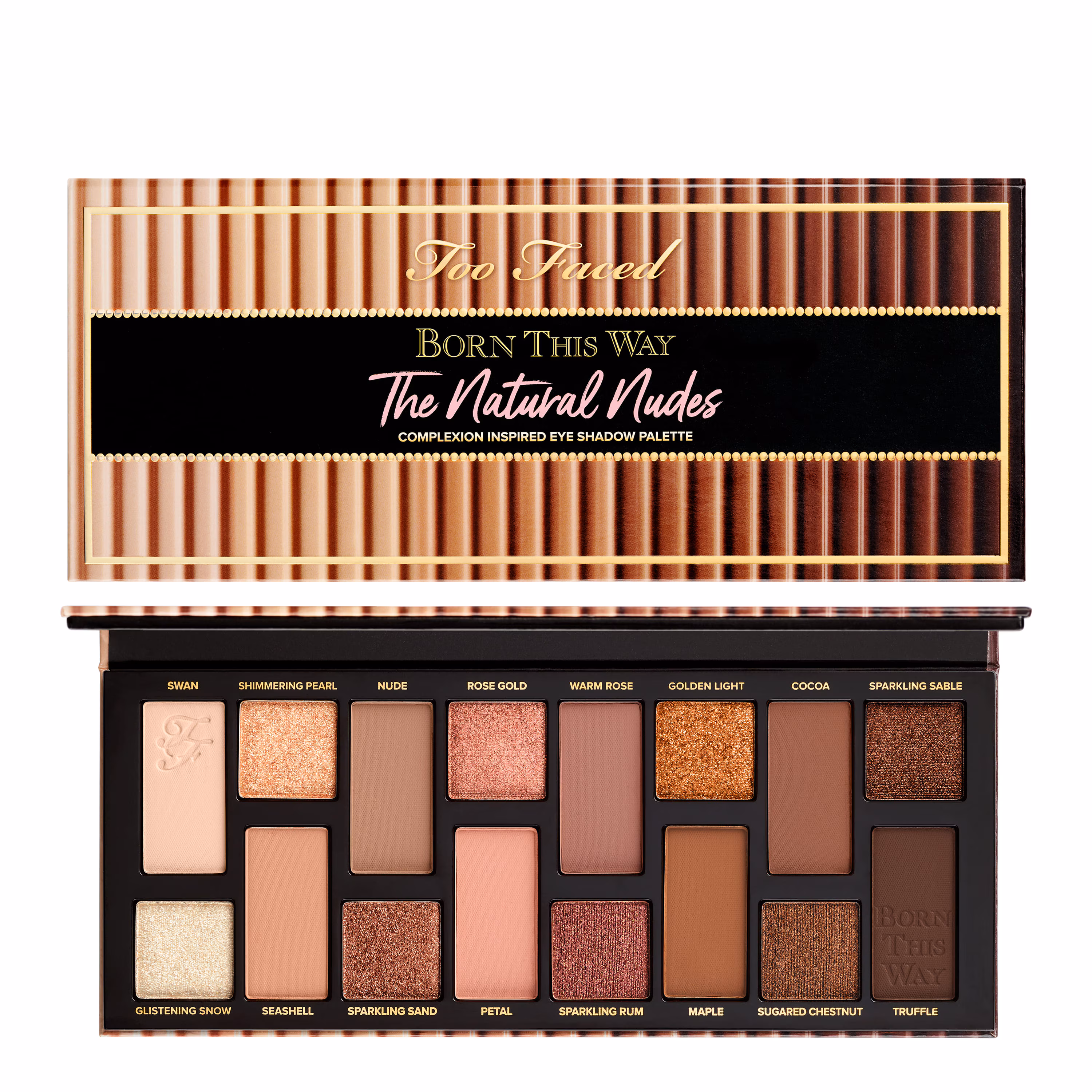 Natural Eyes Eye Shadow Palette - Warm Rose by Too Faced - Non-toxic, STOP rated product free from harmful chemicals