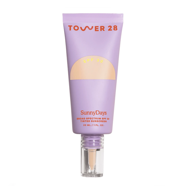 SunnyDays Tinted SPF 30 – Light by TOWER 28 - Non-toxic, SLOW rated product free from harmful chemicals