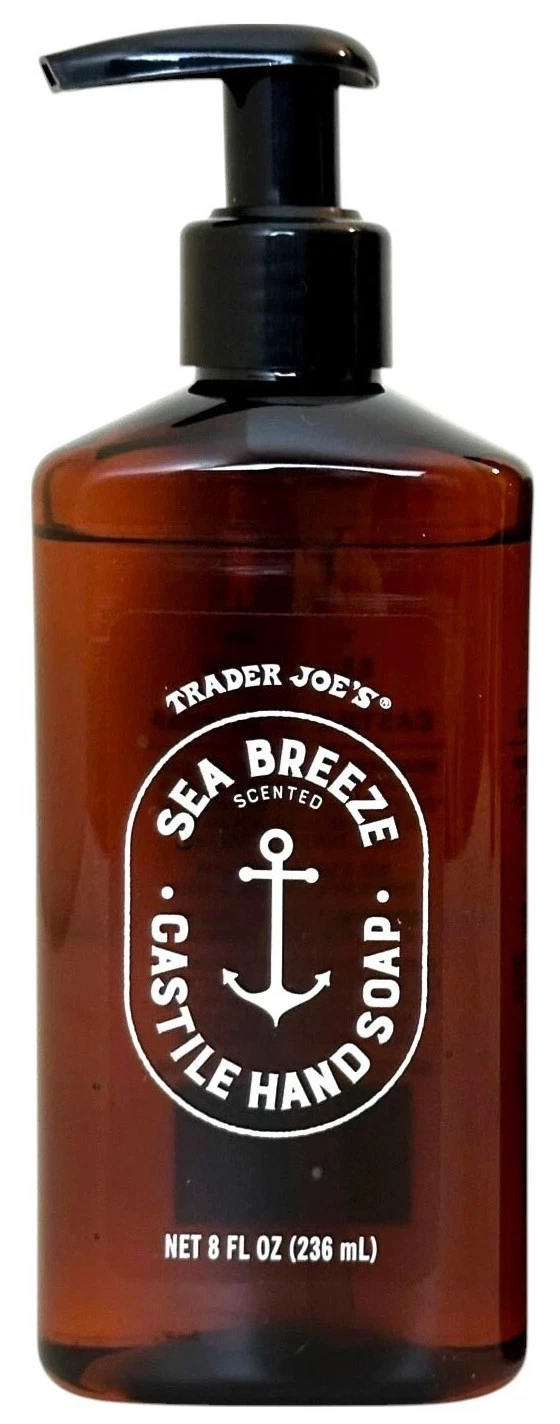 Castile Hand Soap - Sea Breeze by TRADER JOE'S - Non-toxic Soaps + Body Washes product rated STOP by Million Marker, free from BPA, phthalates, and parabens