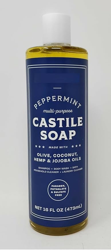 Castile Soap - Peppermint by TRADER JOE'S - Non-toxic Soaps + Body Washes product rated SLOW by Million Marker, free from BPA, phthalates, and parabens