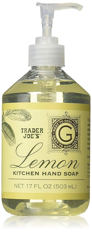 Kitchen Hand Soap - Lemon by TRADER JOE'S - Non-toxic Soaps + Body Washes product rated STOP by Million Marker, free from BPA, phthalates, and parabens
