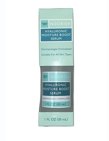 Nourish Hyaluronic Moisture Boost Serum by TRADER JOE'S - Non-toxic Facial Care product rated SLOW by Million Marker, free from BPA, phthalates, and parabens