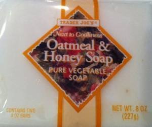 Oatmeal & Honey Bar Soap by TRADER JOE'S - Non-toxic Soaps + Body Washes product rated STOP by Million Marker, free from BPA, phthalates, and parabens
