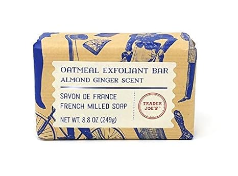 Savon de France French Milled Soap - Oatmeal Almond Ginger by TRADER JOE'S - Non-toxic Soaps + Body Washes product rated STOP by Million Marker, free from BPA, phthalates, and parabens