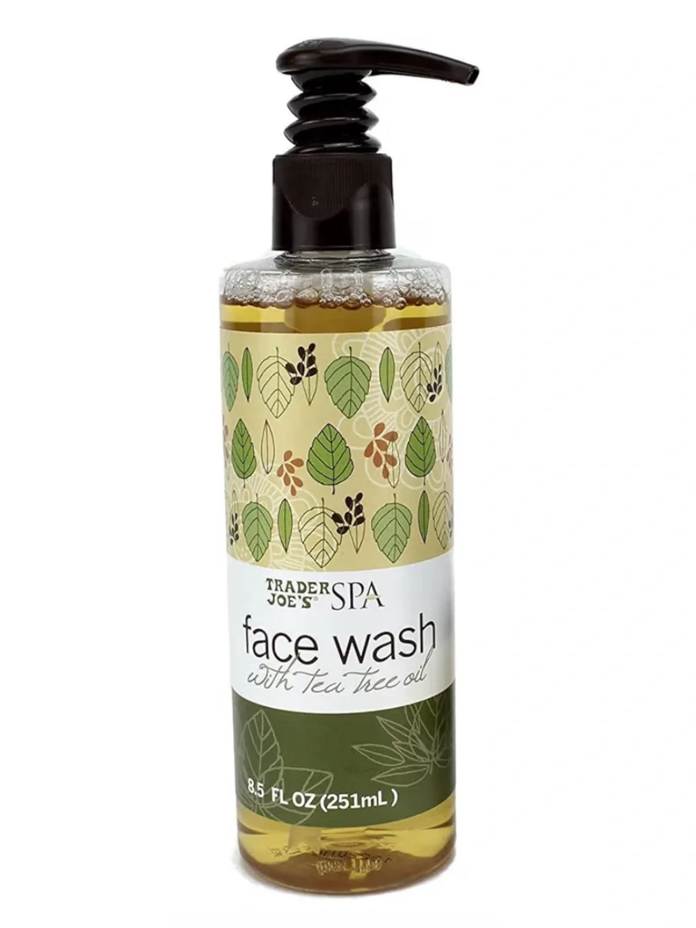 Spa Face Wash with Tea Tree Oil by TRADER JOE'S - Non-toxic Facial Care product rated SLOW by Million Marker, free from BPA, phthalates, and parabens