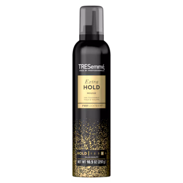Extra Hold Mousse by TRESemmé - Non-toxic Hair Styling + Treatment product rated STOP by Million Marker, free from BPA, phthalates, and parabens