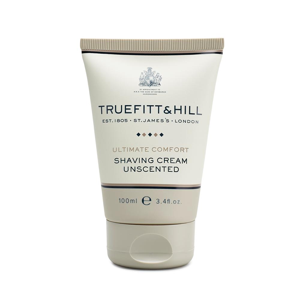 Ultimate Comfort Shave Cream Tube by TRUEFITT&HILL - Non-toxic Shaving product rated SLOW by Million Marker, free from BPA, phthalates, and parabens