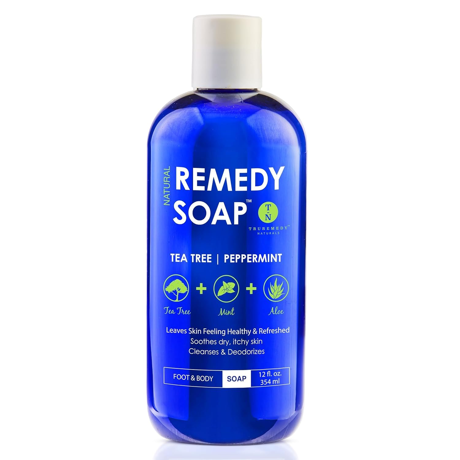 Remedy Soap - Tea Tree Oil Body Wash by Truremedy Naturals - Non-toxic Soaps + Body Washes product rated SLOW by Million Marker, free from BPA, phthalates, and parabens