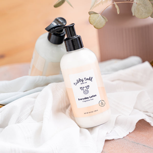 Everyday Lotion - Fragrance Free by tubby todd BATH CO - Non-toxic, GO rated product free from harmful chemicals