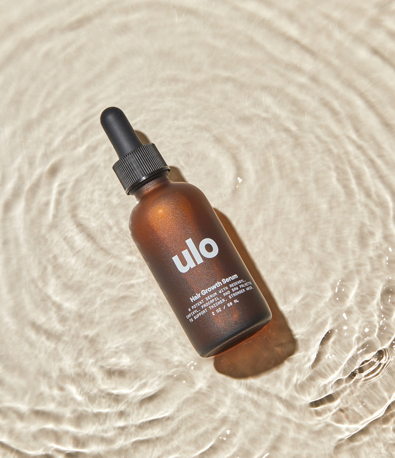 Hair Growth Serum by ulo - Non-toxic Hair Styling + Treatment product rated STOP by Million Marker, free from BPA, phthalates, and parabens