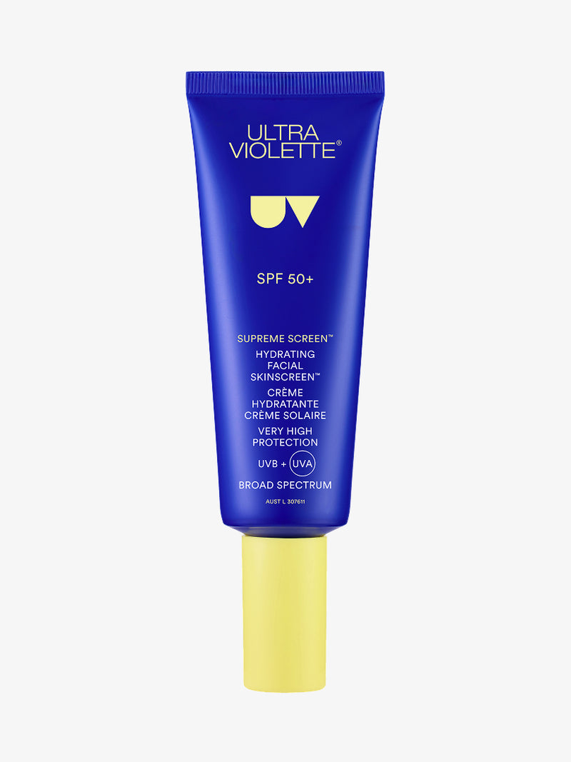 Supreme Screen SPF 50+ Hydrating Facial Skinscreen by ULTRA VIOLETTE - Non-toxic Sunscreens product rated STOP by Million Marker, free from BPA, phthalates, and parabens
