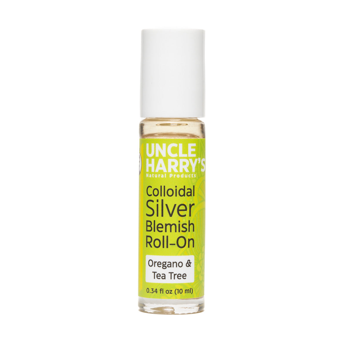 Colloidal Silver Blemish Roll-On by UNCLE HARRY'S Natural Products - Non-toxic, SLOW rated product free from harmful chemicals