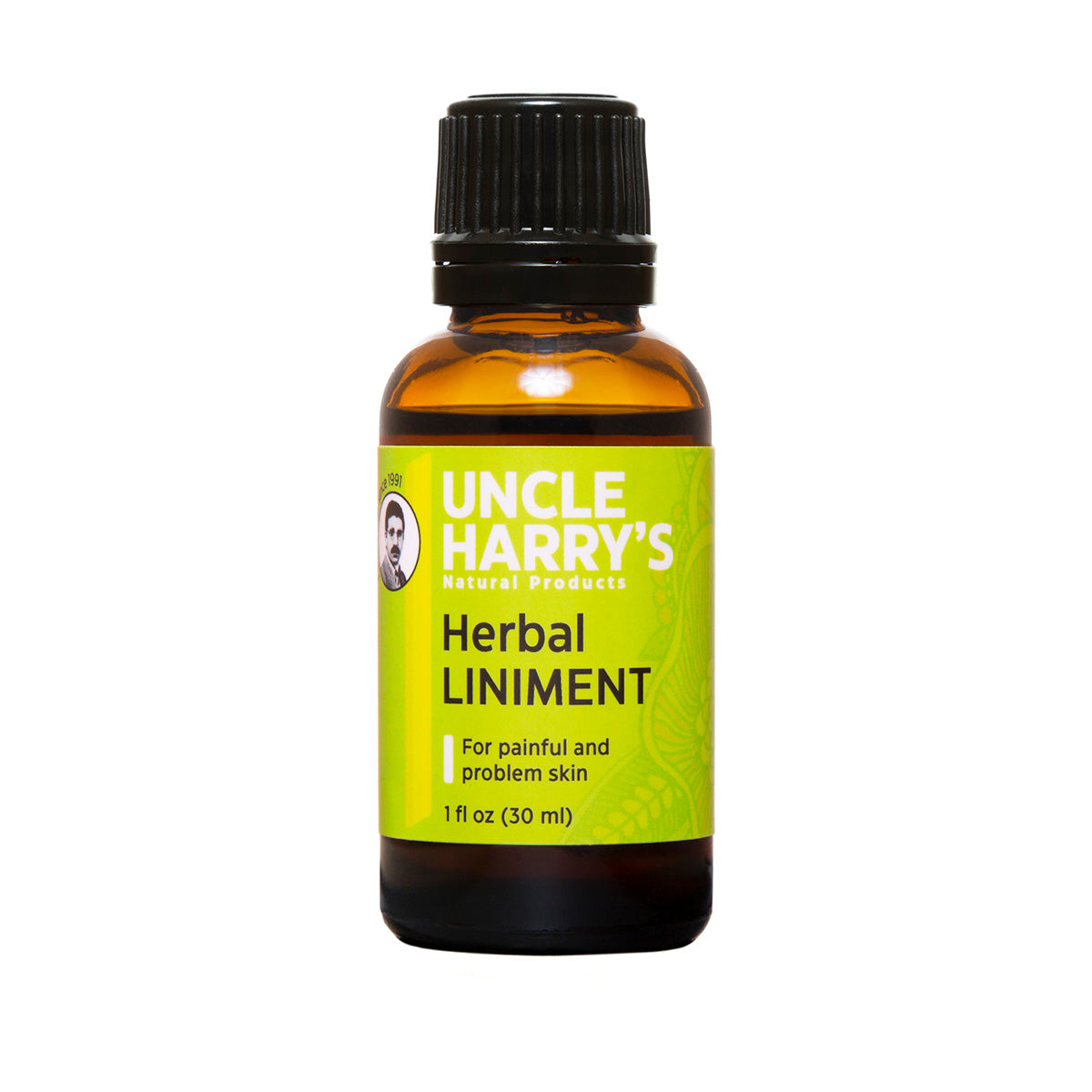 Herbal Liniment by UNCLE HARRY'S Natural Products - Non-toxic Facial Care product rated SLOW by Million Marker, free from BPA, phthalates, and parabens