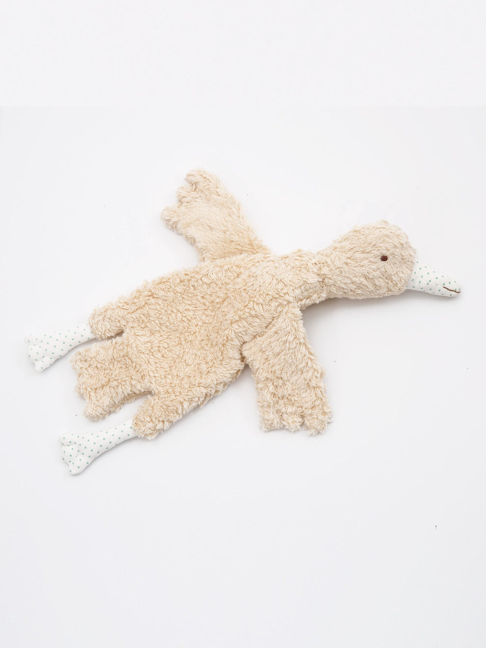 Abigail the Goose Sherpa Snuggle Lovey by Under the Nile - Non-toxic, GO rated product free from harmful chemicals