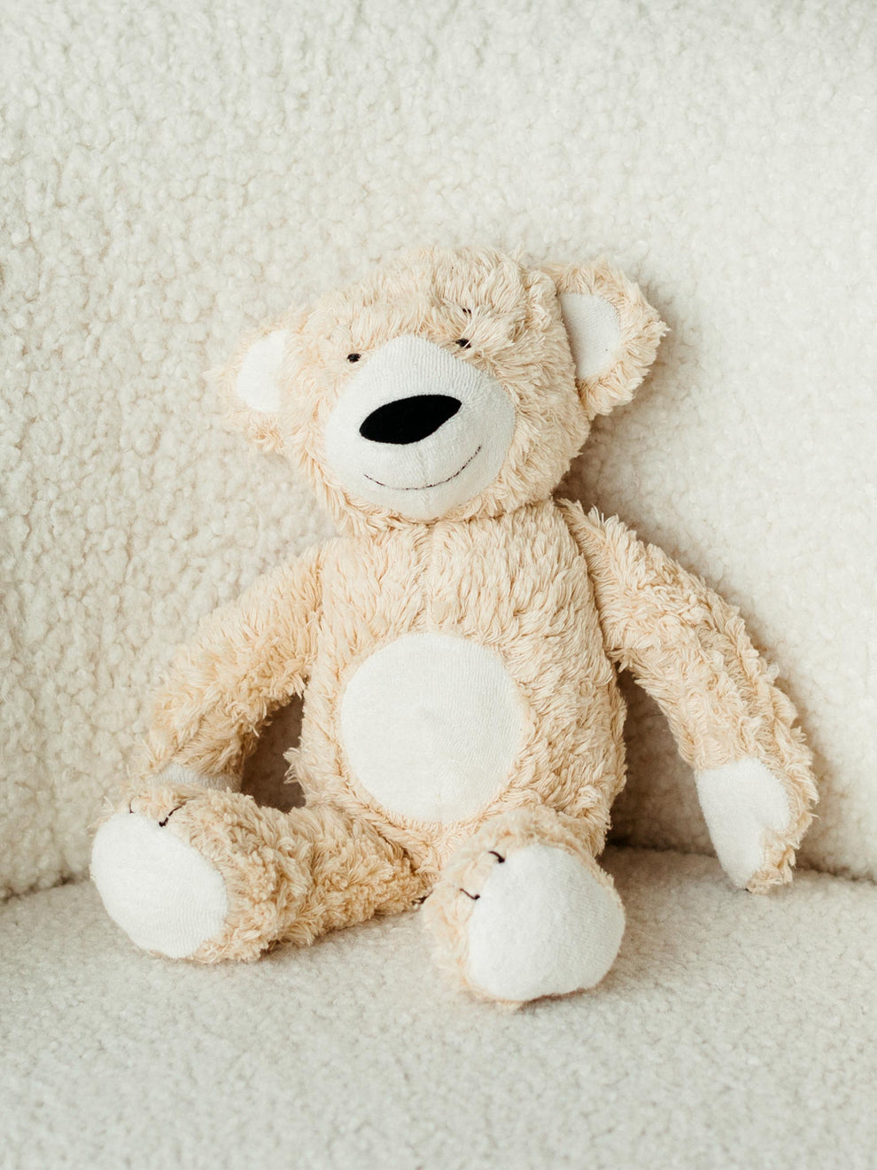 Bon Bon the Bear Stuffed Toy by Under the Nile - Non-toxic Toys product rated GO by Million Marker, free from BPA, phthalates, and parabens