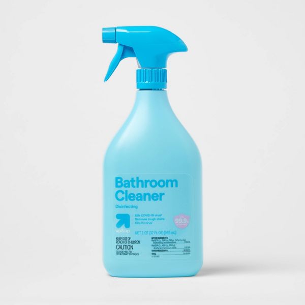 Bathroom Cleaner by up&up - Non-toxic Household Cleaning Products product rated STOP by Million Marker, free from BPA, phthalates, and parabens