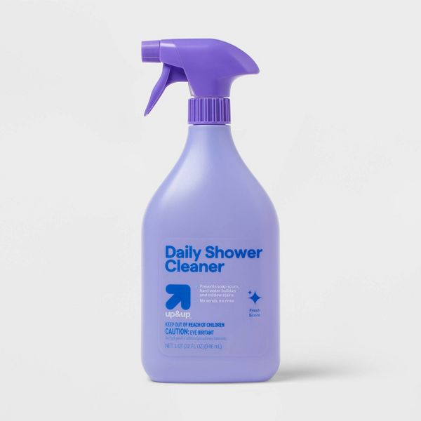 Daily Shower Cleaner – Fresh Scent by up&up - Non-toxic, SLOW rated product free from harmful chemicals
